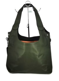 Dámska kabelka na plece AMALIA 0035 zelená