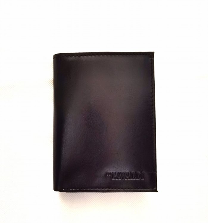 Pánska kožená peňaženka Cavaldi čierna 00024