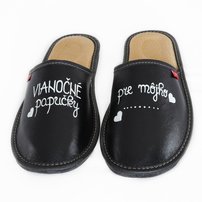 Ručne maľované papuče Vianočné papučky pre môjho ...(doplň si vlastný text)