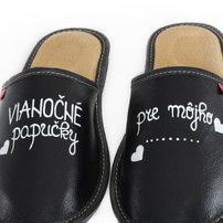 Ručne maľované papuče Vianočné papučky pre môjho ...(doplň si vlastný text)