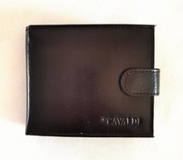 Pánska kožená peňaženka Cavaldi čierna 0022