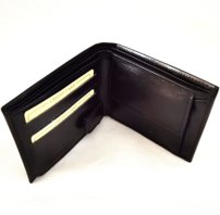 Pánska kožená peňaženka Cavaldi čierna 0024