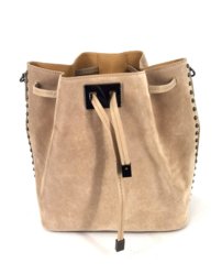 Dámska kožená kabelka camel 0115