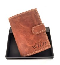 Pánska kožená peňaženka ťavia WILD 0026