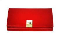 Dámska kožená peňaženka červená ROVICKY 0071