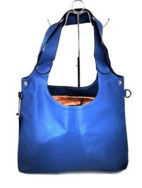 Dámska kabelka na plece AMALIA 0035 modrá