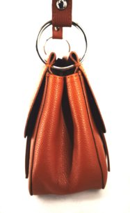 Luxusná kožená kabelka 0151 camel