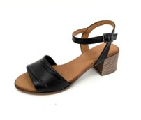 KOŽENÉ SANDÁLE MIR L24 705 BLACK
