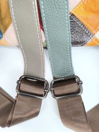 Dámsky kožený ruksak Patchwork 0106