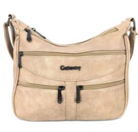 Dámska crossbody kabelka bežová 0048