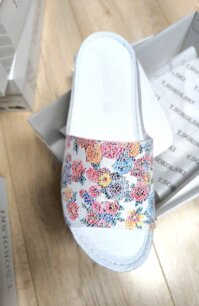 KOŽENÉ ŠĽAPKY BK L23 214 WHITE