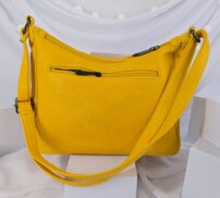 Dámska crossbody kabelka žltá 0048