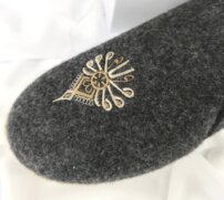 Pánske hrejivé papuče z ovčej vlny