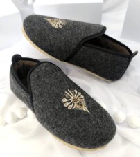 Pánske hrejivé papuče z ovčej vlny